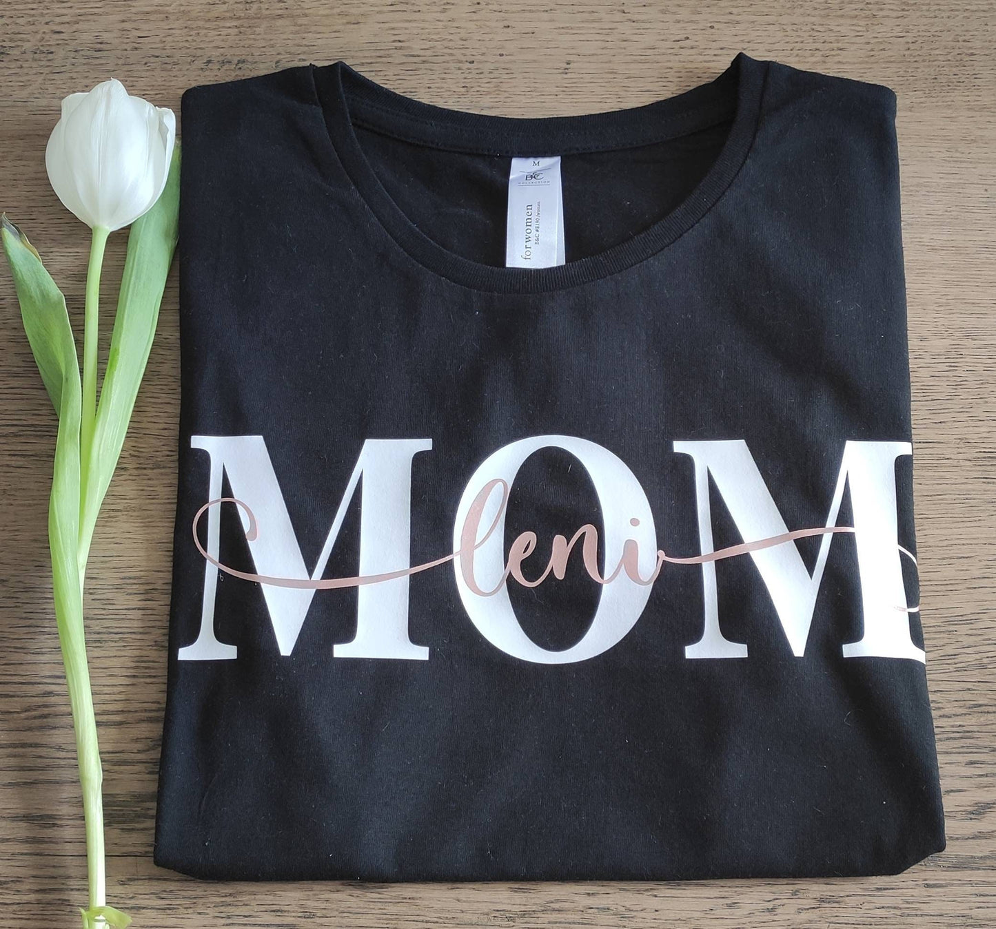 Mama T-Shirt / MOM / personalisiert mit den Namen der Kinder