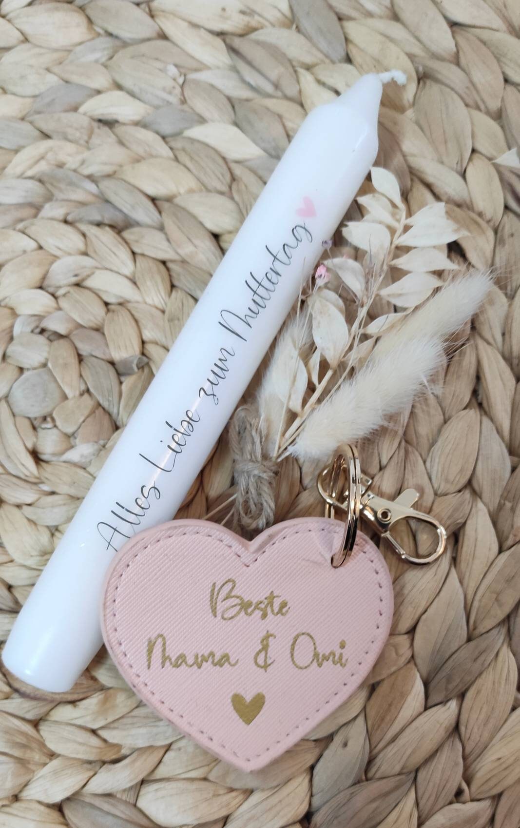 Schlüsselanhänger Herz Beste Mama / Muttertagsgeschenk