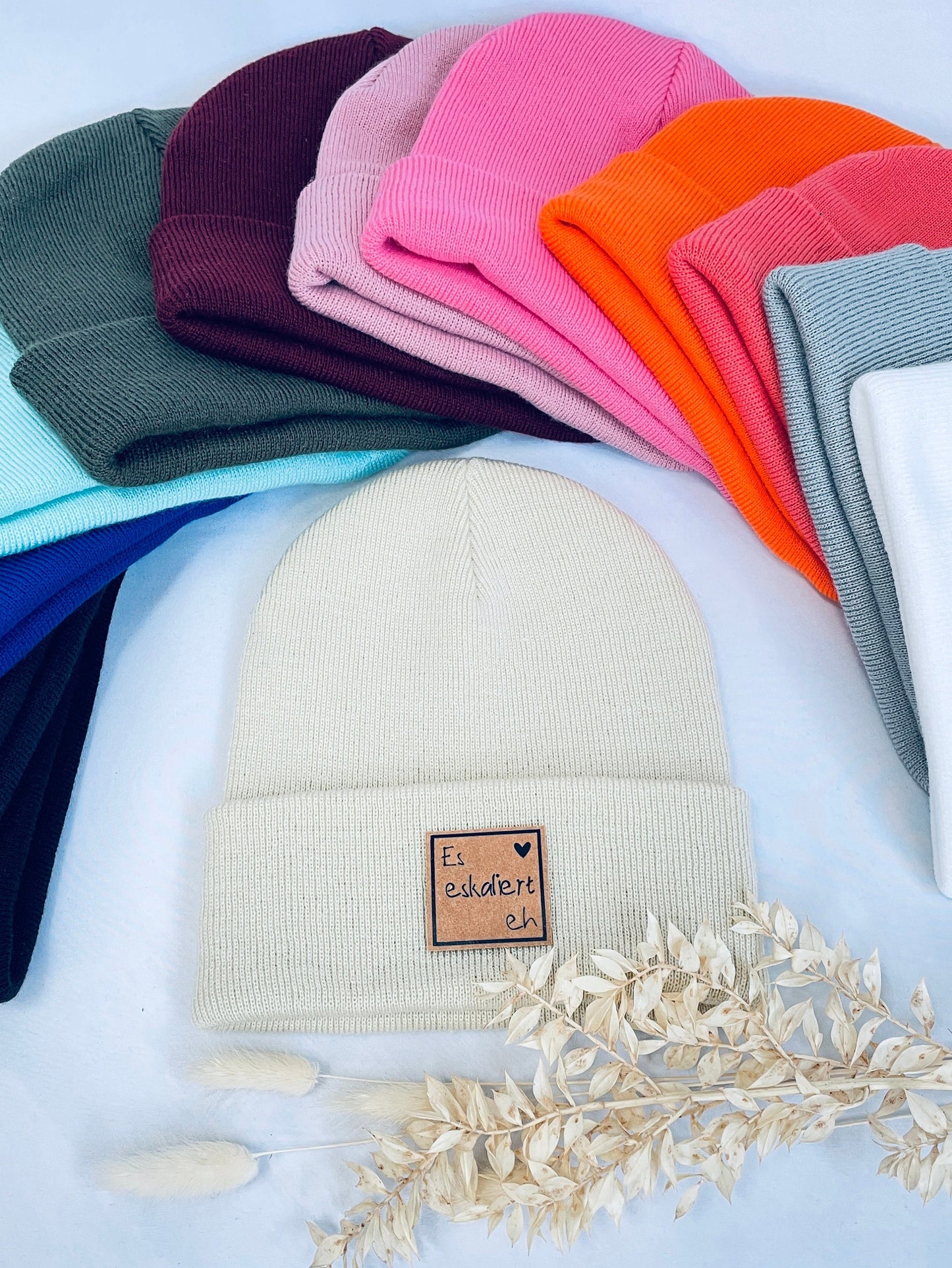 Hipster Beanie Unisex/ es eskaliert eh/ JGA / Festival/