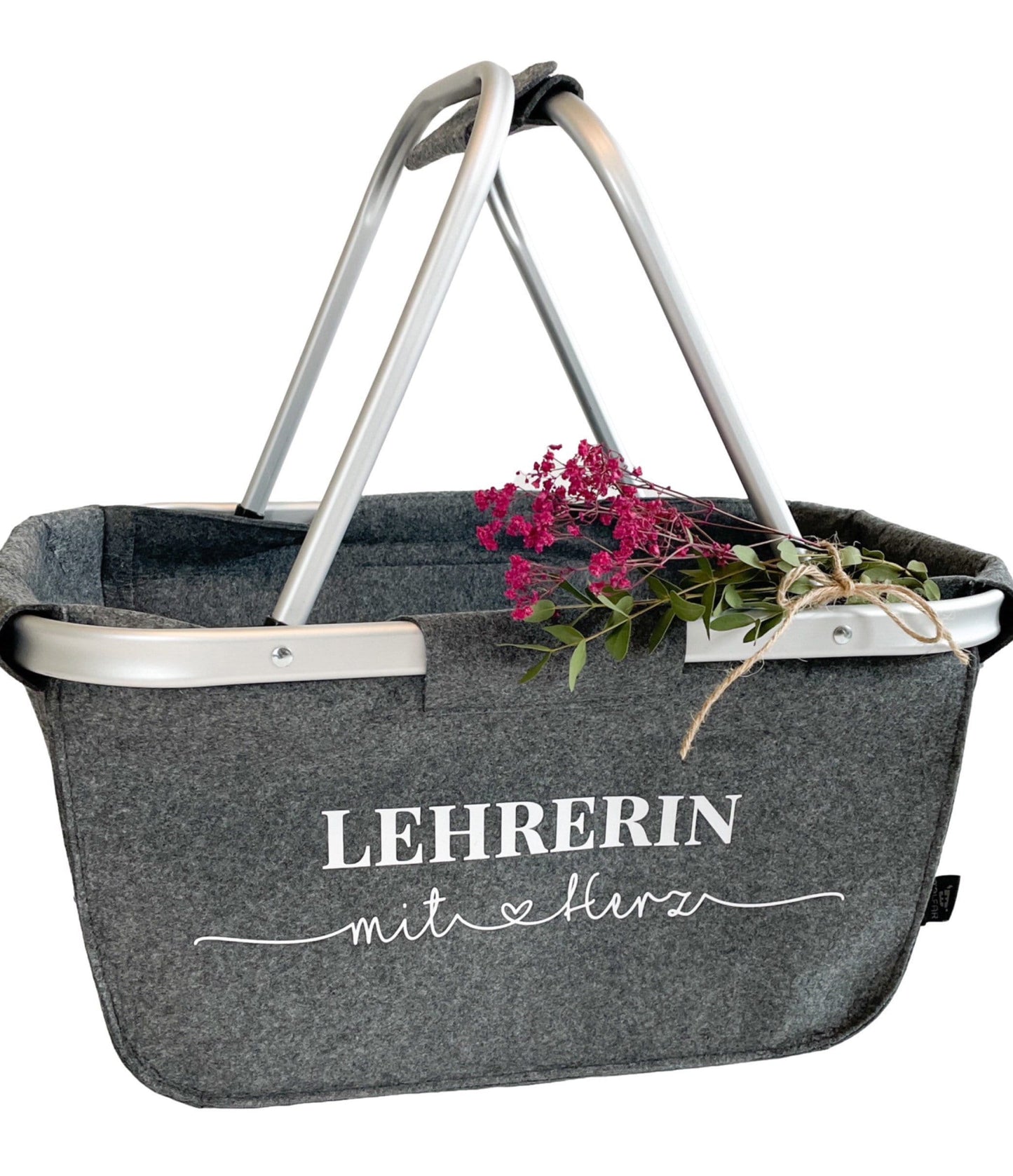 Lehrerin mit Herz untersch. Designs, Abschiedsgeschenk, Dankeschön / verschiedene Taschenmodelle