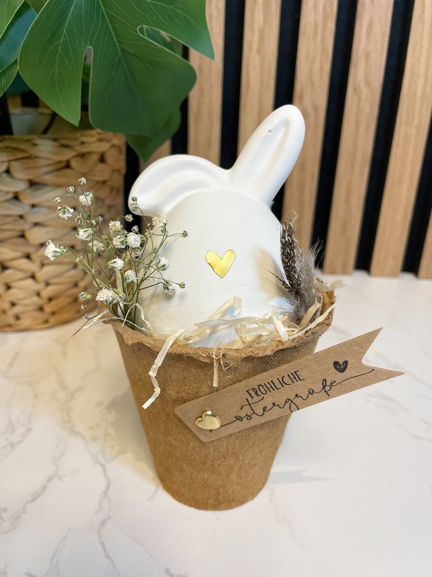Geschenkset zu Ostern / Osterbecher / Raysin Osterhase