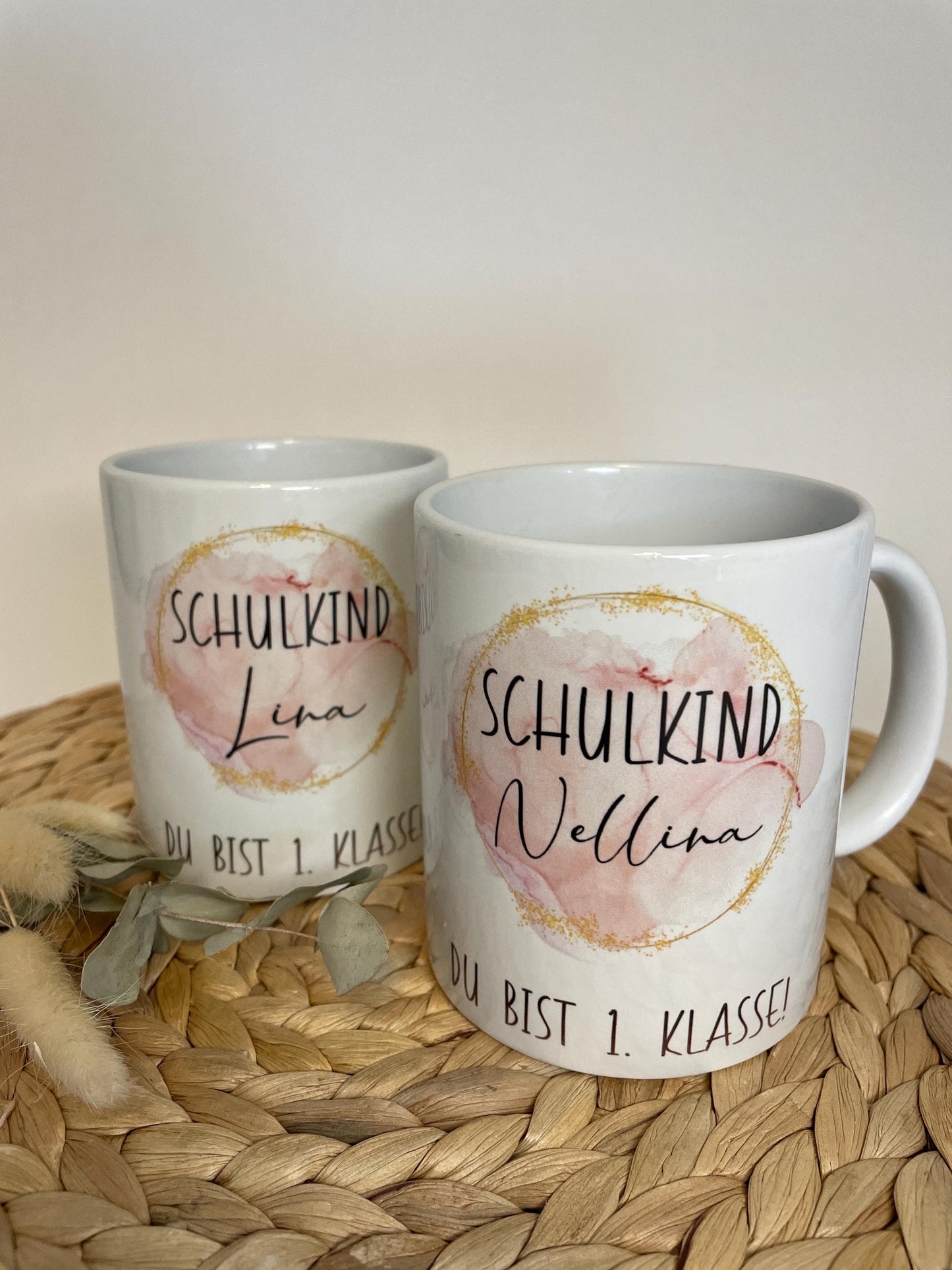 Schulkind Tasse / Einschulungsgeschenk für Erstklässler, personalisierte Tasse