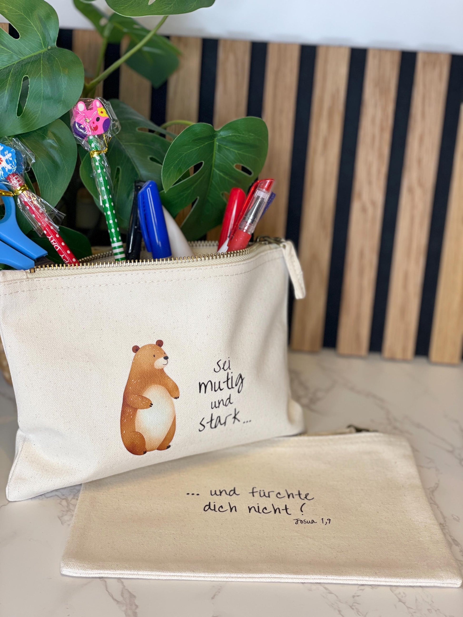 Mäppchen Accessoiretasche für Kinder Schulkinder zum Schulanfang oder Geburtstag