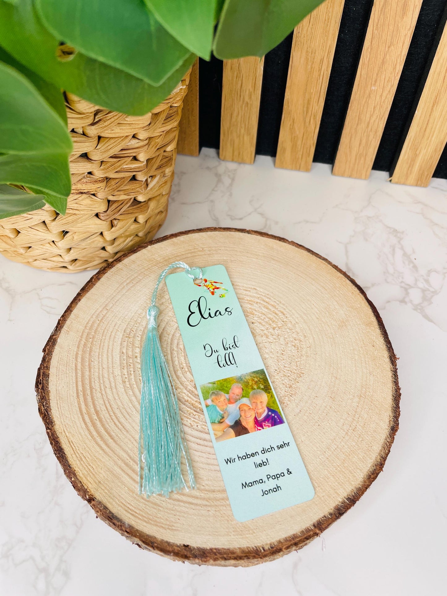 Personalisiertes Lesezeichen Geschenk für Kinder Schulkinder zum Schulanfang Erstklässler zur Einschulung