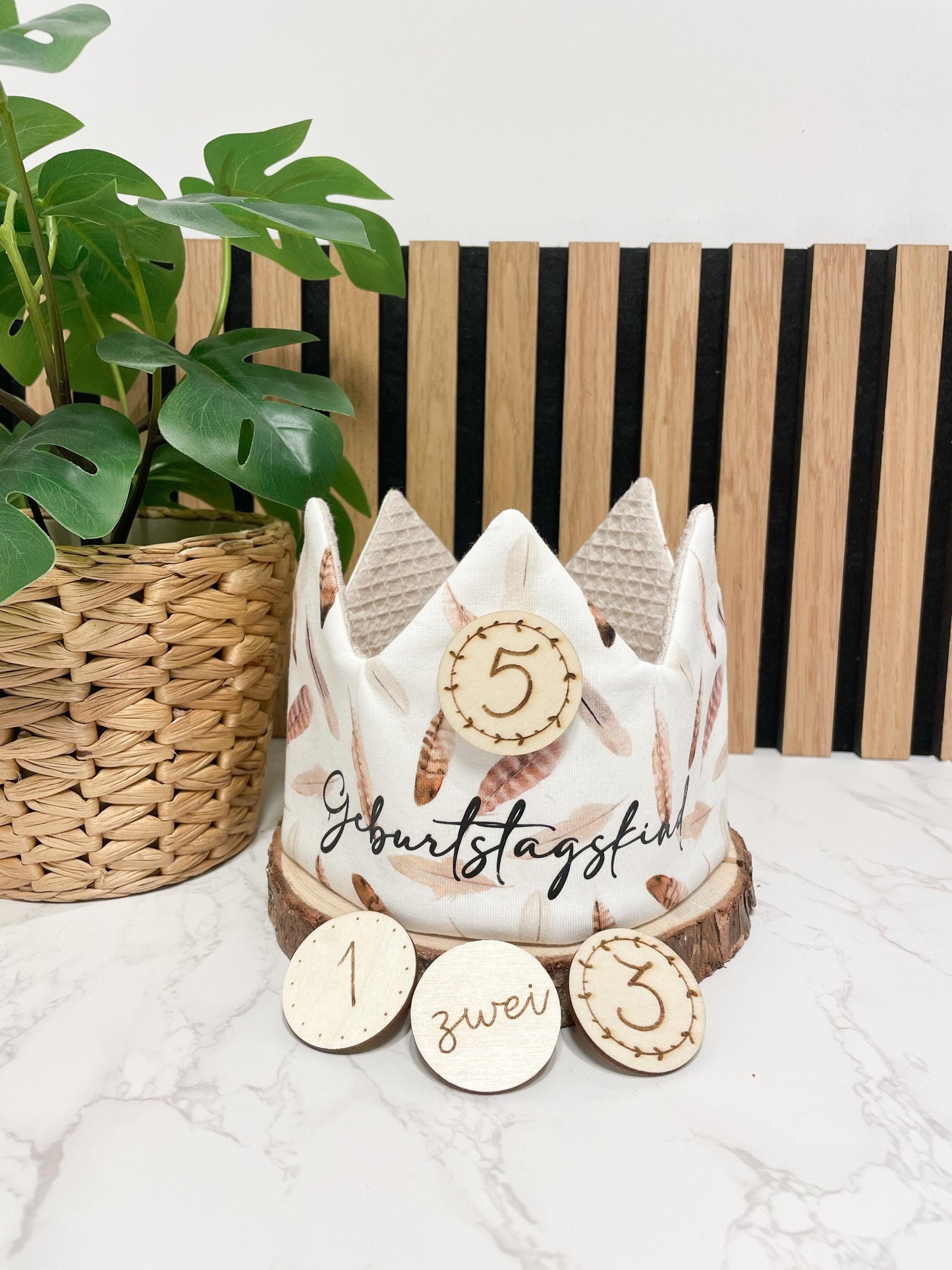 Geburtstagskrone / Geburtstag Kinder Geschenk zum ersten Geburtstag