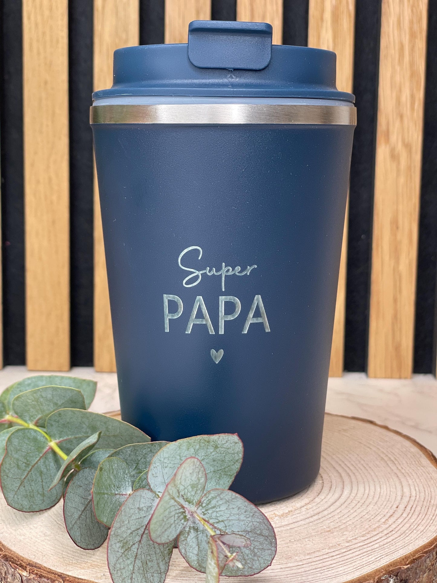 Super Papa, Kaffee to go Becher , Thermosbecher für den liebsten Papa der Welt