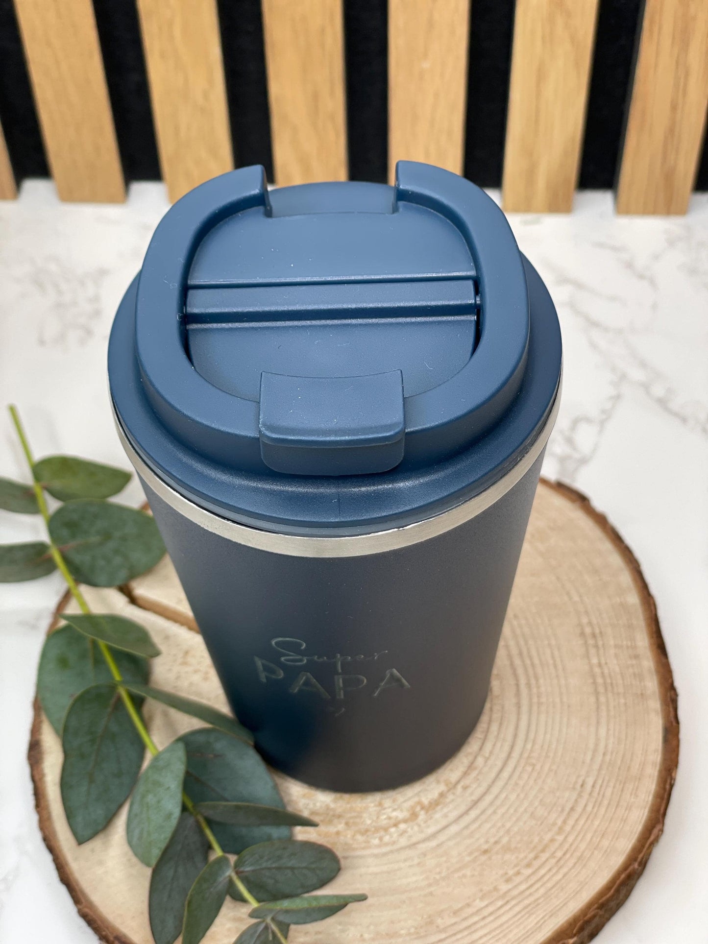 Super Papa, Kaffee to go Becher , Thermosbecher für den liebsten Papa der Welt