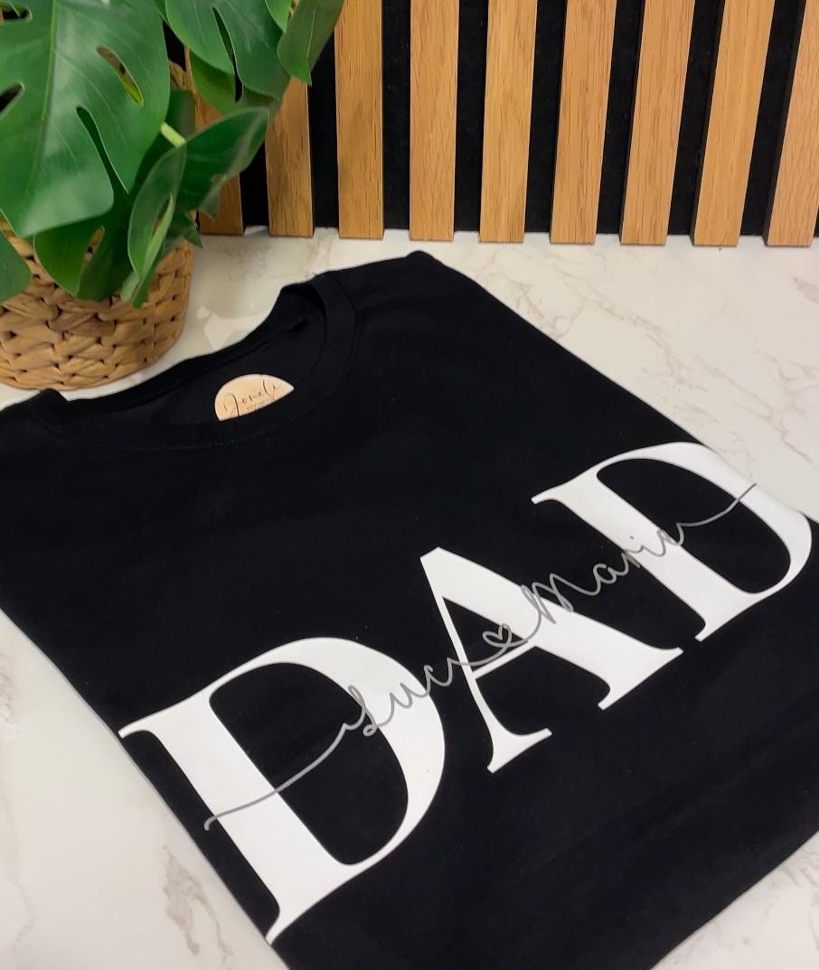 T-Shirt DAD Geschenke für Papas zum Vatertag, Weihnachten oder Geburtstag