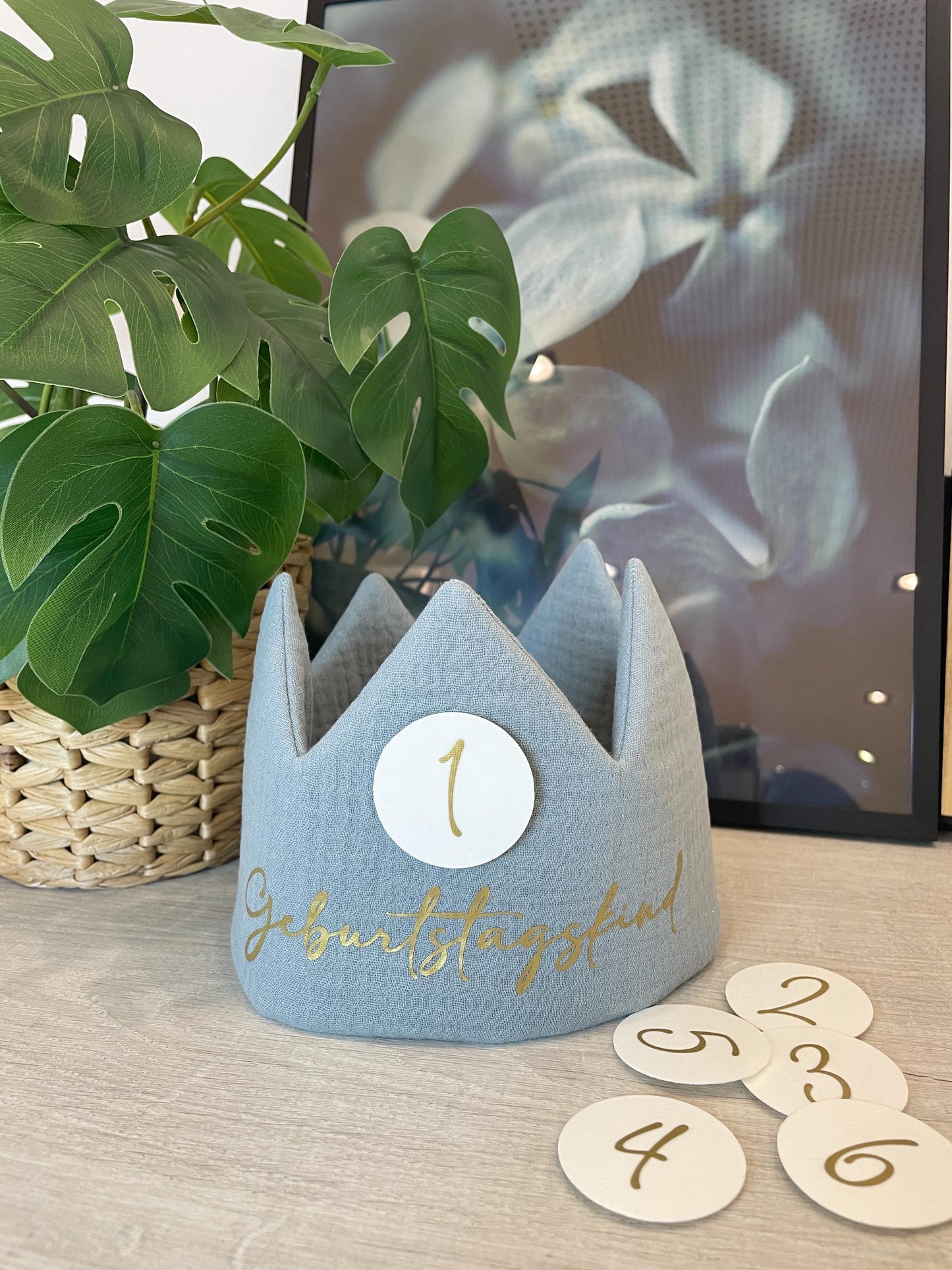 Geburtstagskrone / Geburtstag Kinder Geschenk zum ersten Geburtstag