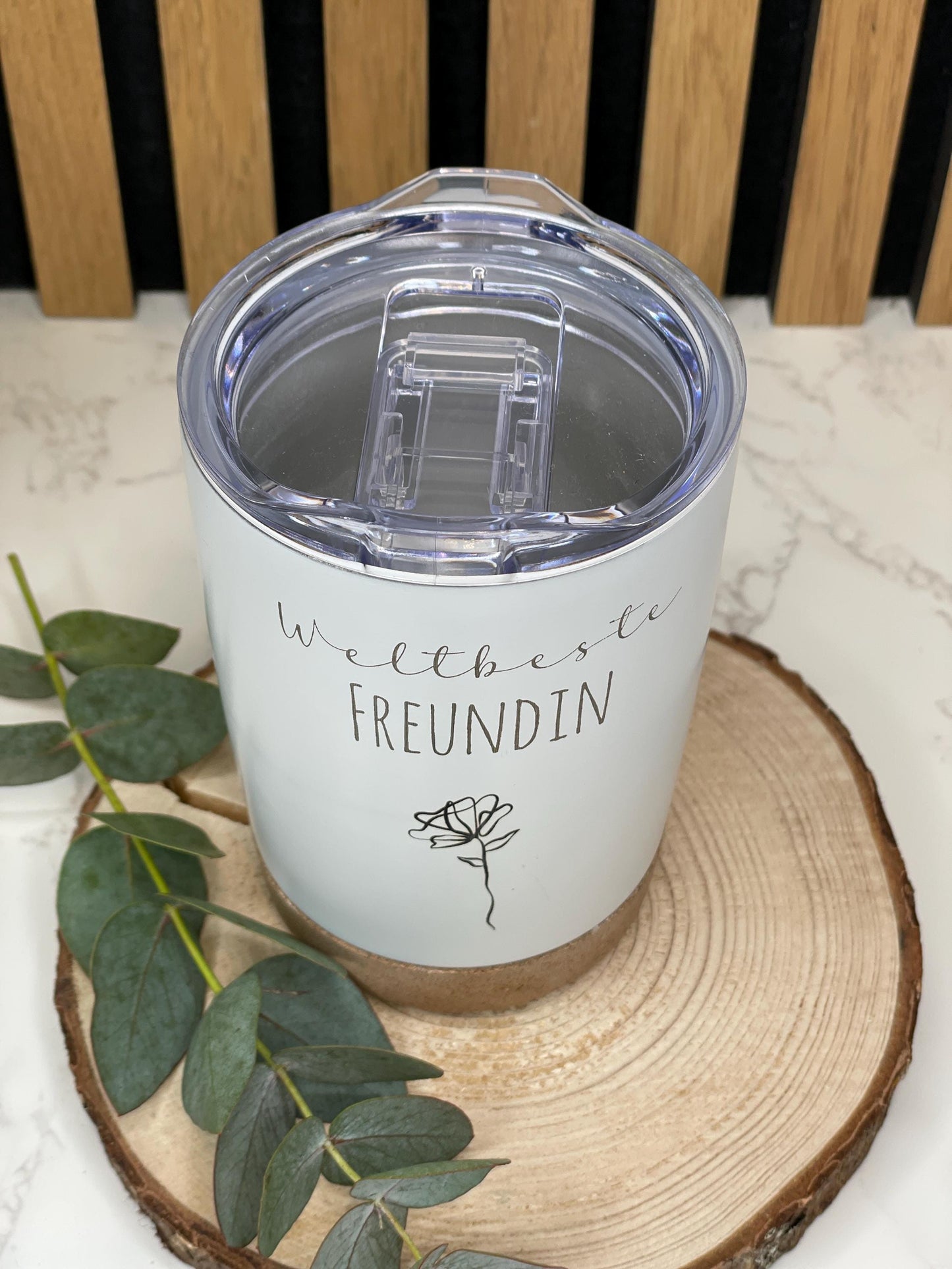Weltbeste Freundein, Kaffee to go Becher , Thermosbecher für die tollste Freundin