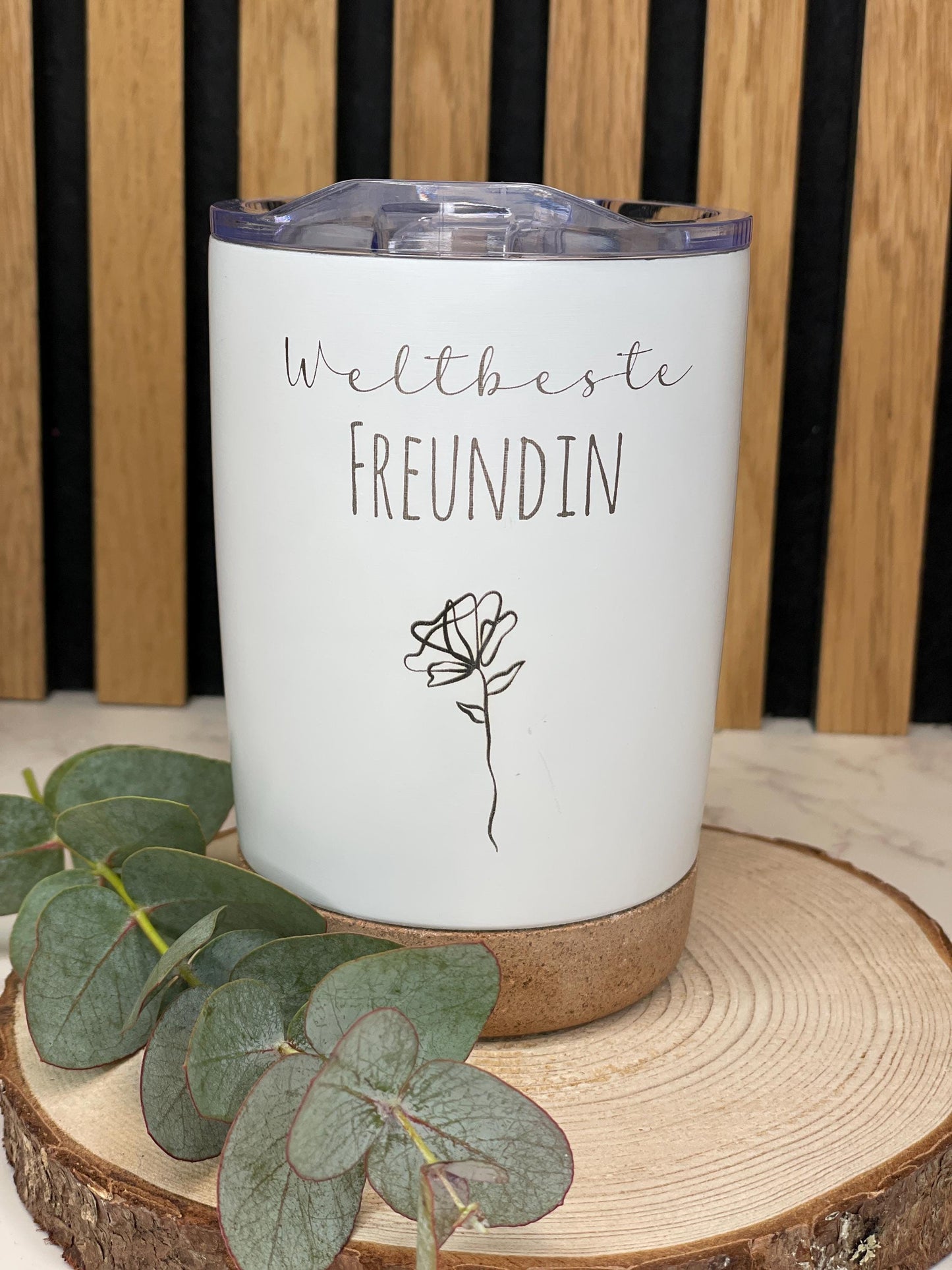 Weltbeste Freundein, Kaffee to go Becher , Thermosbecher für die tollste Freundin