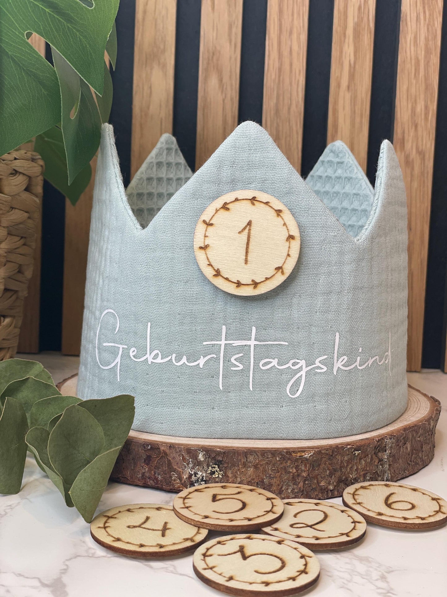 Geburtstagskrone / Geburtstag Kinder Geschenk zum ersten Geburtstag