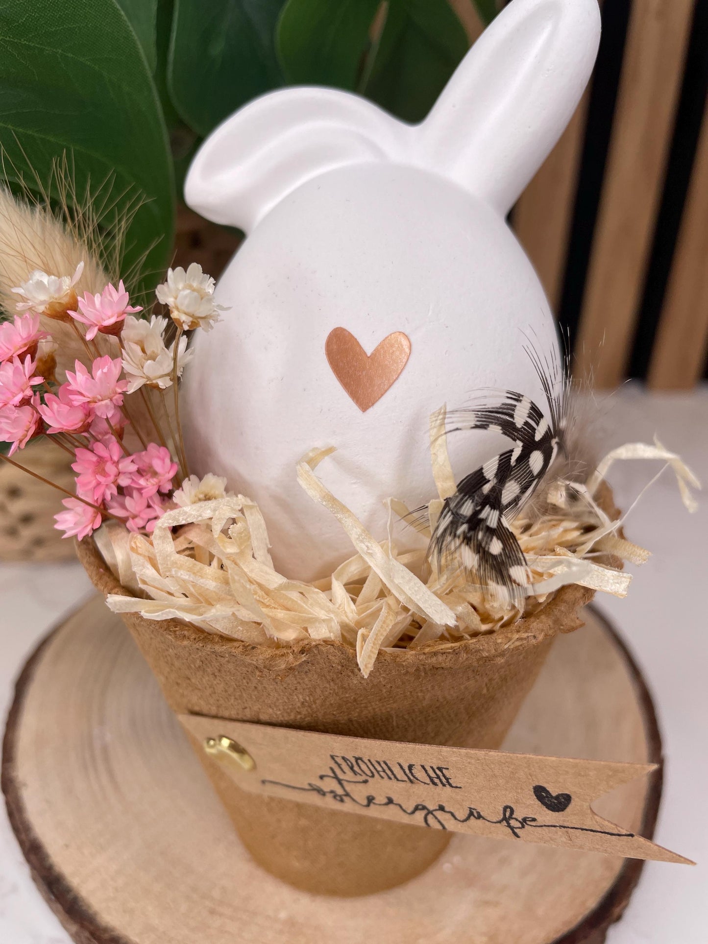 Geschenkset zu Ostern / Osterkörbchen/ Raysin Osterhase