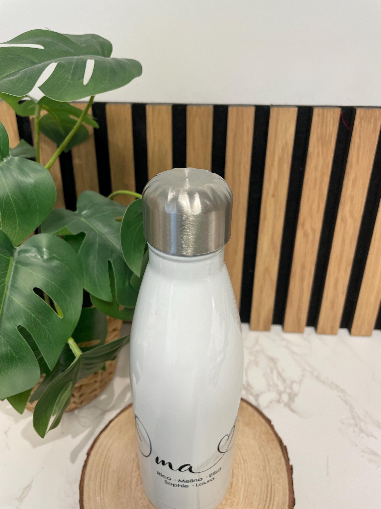Thermosflasche / Trinkflasche Oma Opa Enkel oder personalisiert mit dem Namen , 500ml