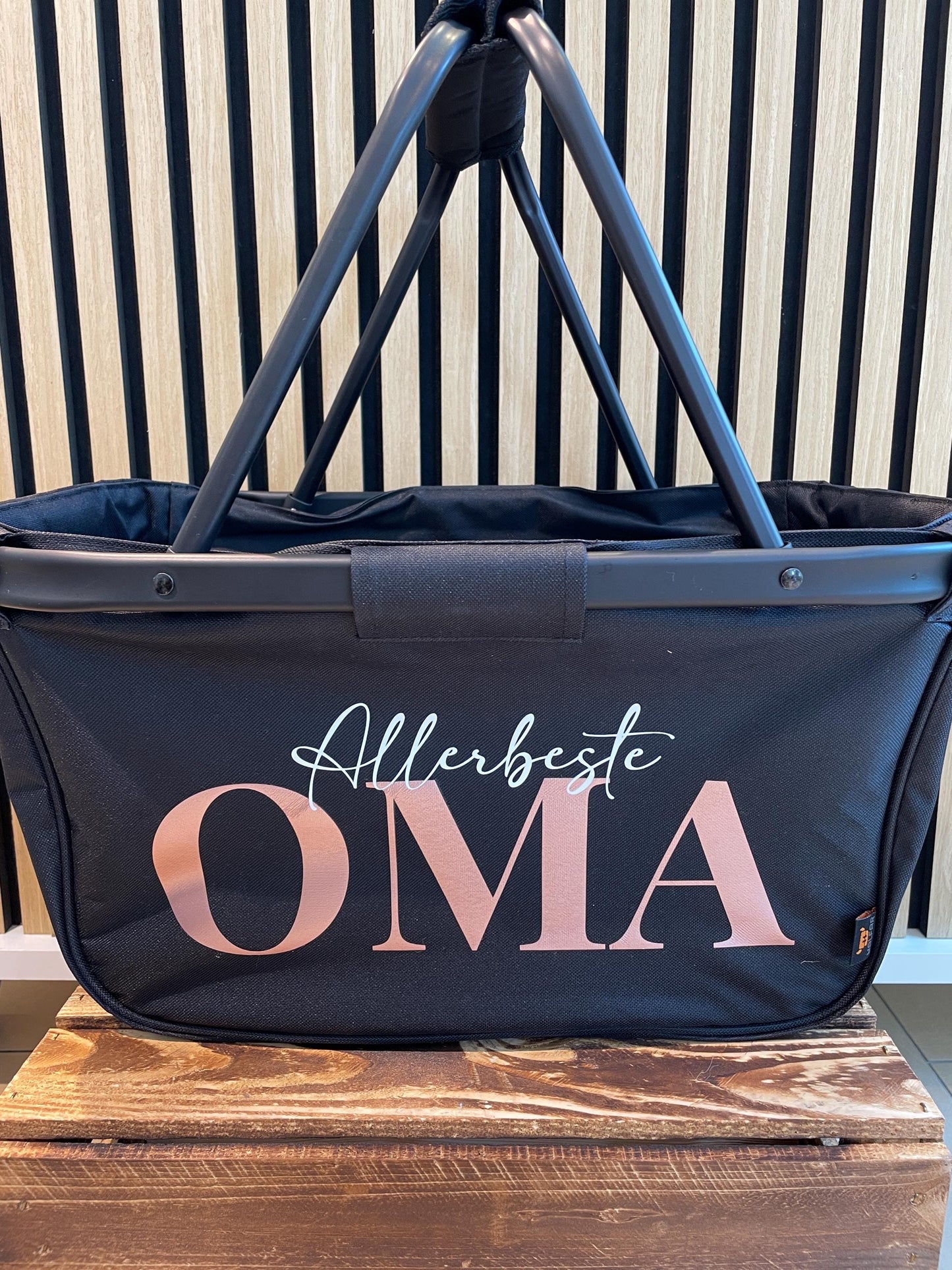 Filz Tasche Oma mit den Namen der Enkel / Geschenk zum Muttertag, Geburtstag, personalisiert