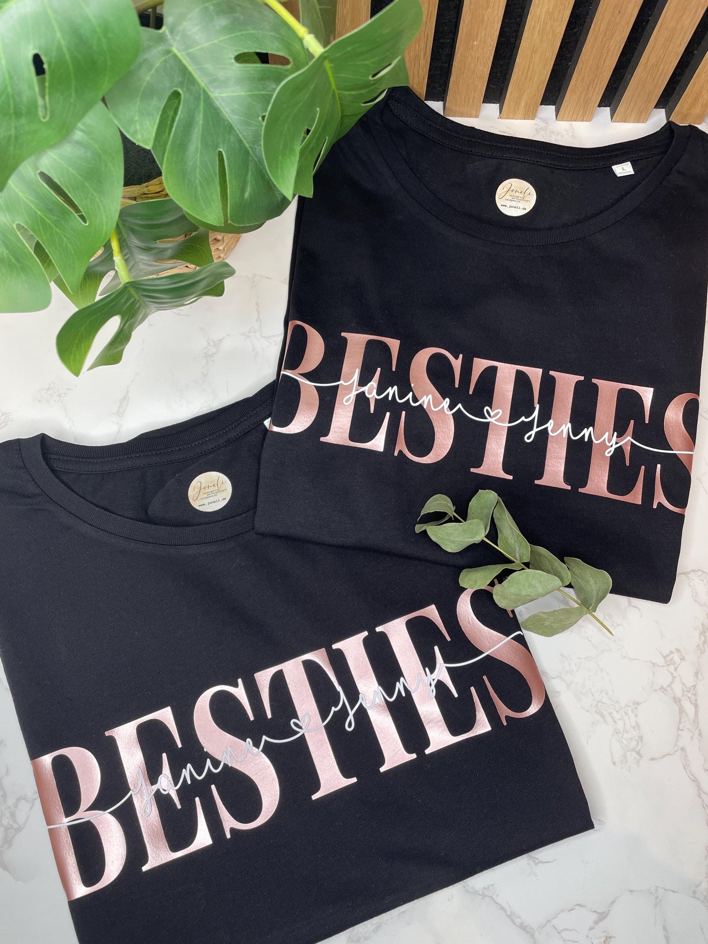 BESTIES T-Shirts für dich und deine beste Freundin