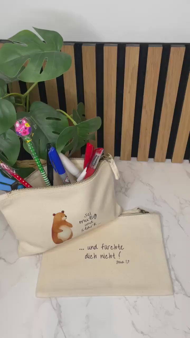 Mäppchen Accessoiretasche für Kinder Schulkinder zum Schulanfang oder Geburtstag