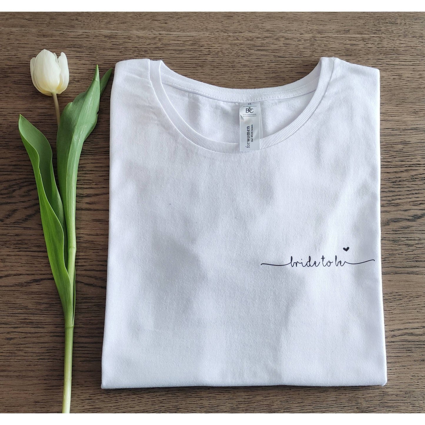 T-Shirt Miss to Mrs personalisiert Braut Trauzeugin Hochzeit verlobt Wedding Geschenk