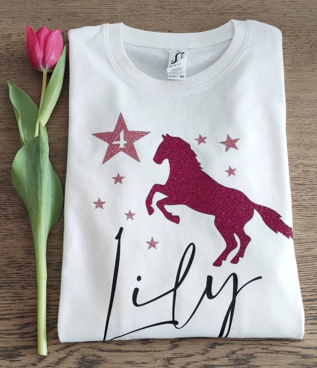 Geburtstagsshirt langarm für Mädchen