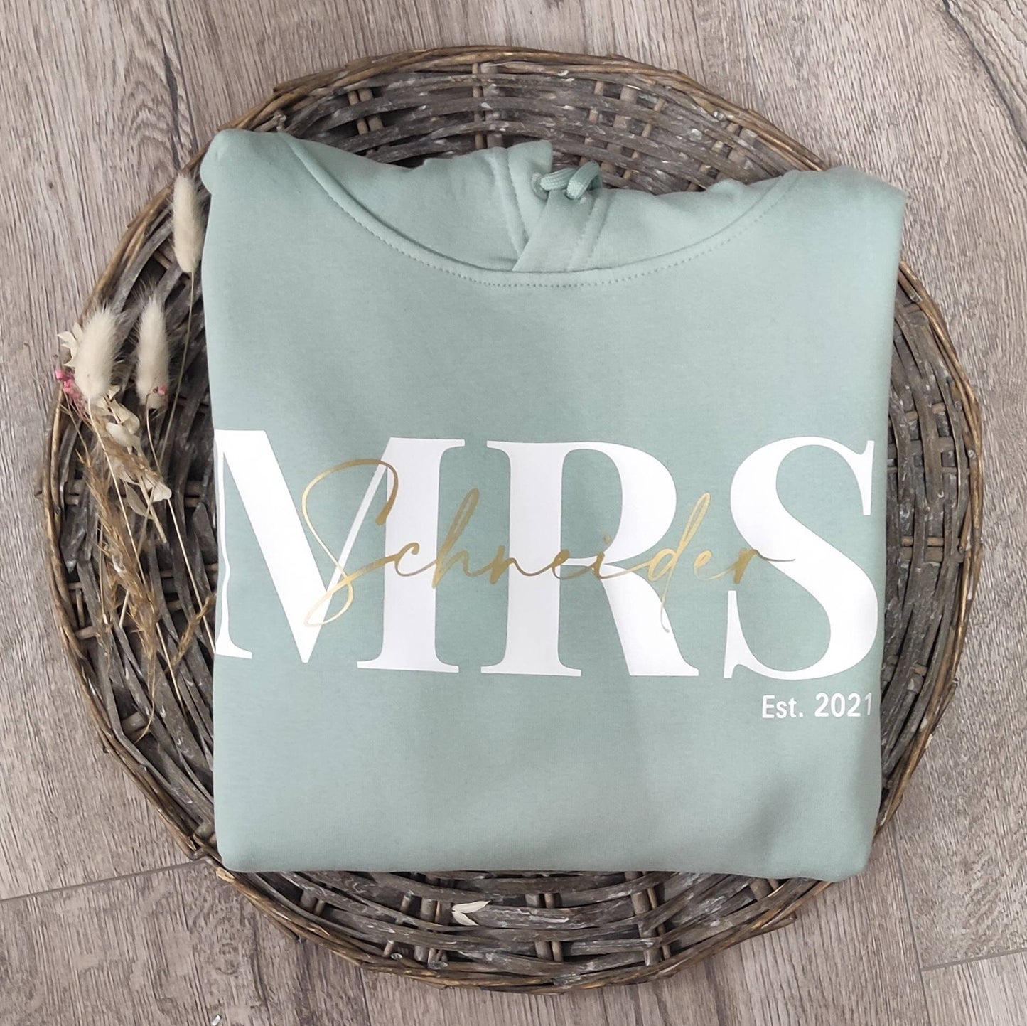 MRS & MR Hoodie Geschenk zur Verlobung oder zur Hochzeit