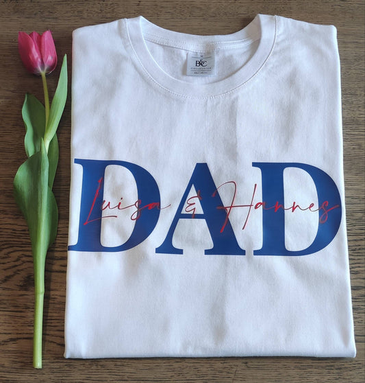 T-Shirt DAD Geschenke für Papas zum Vatertag, Weihnachten oder Geburtstag