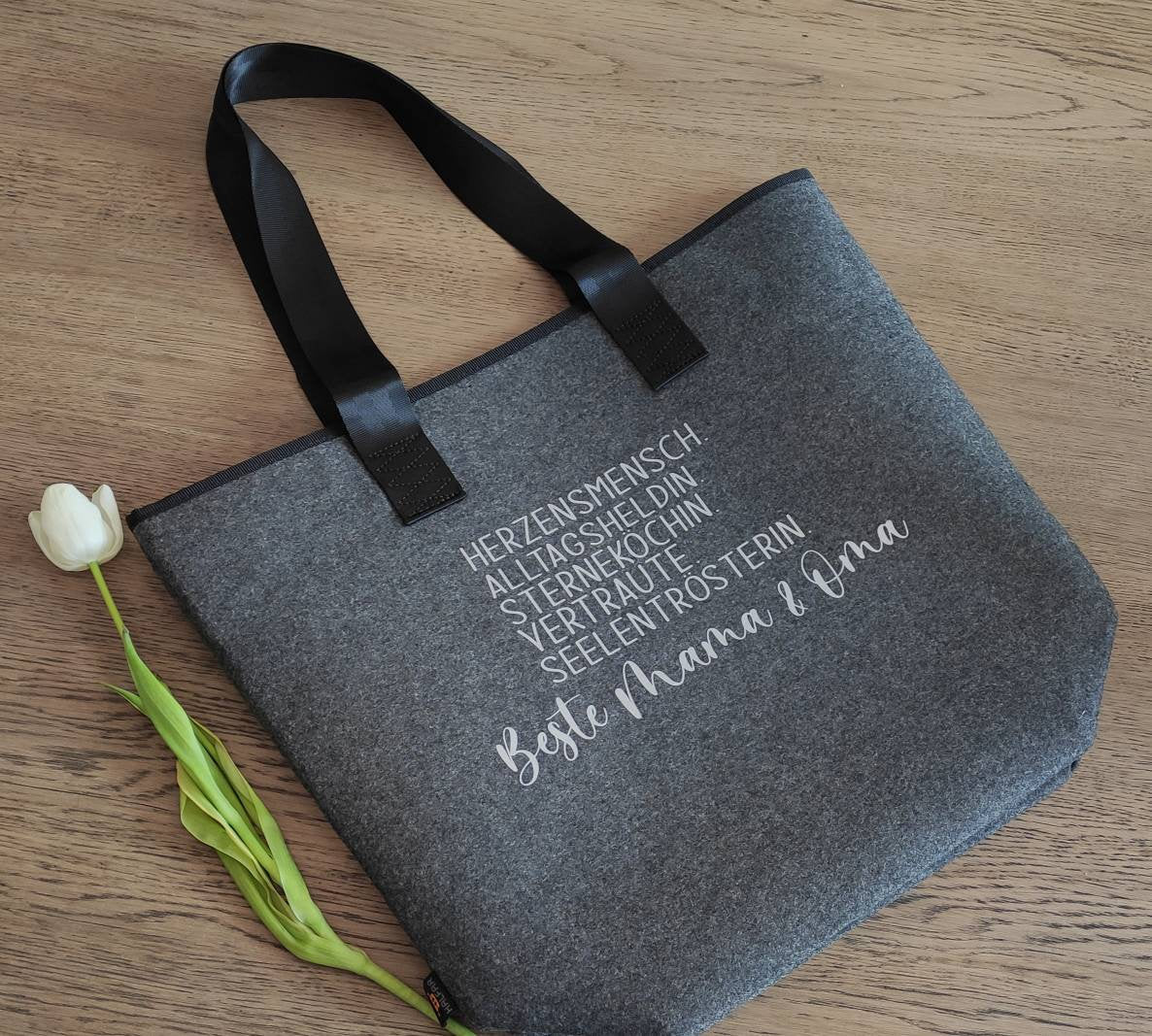 Personalisierte Tasche / Geschenk für Mama und Oma, Aufdruck auf verschiedenen Taschenmodelle siehe Bilder