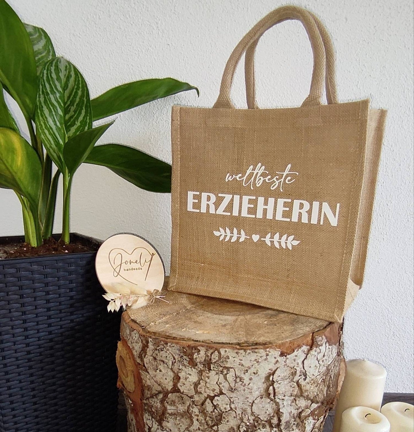 Weltbeste Erzieherin Abschiedsgeschenk, Dankeschön / verschiedene Taschenmodelle
