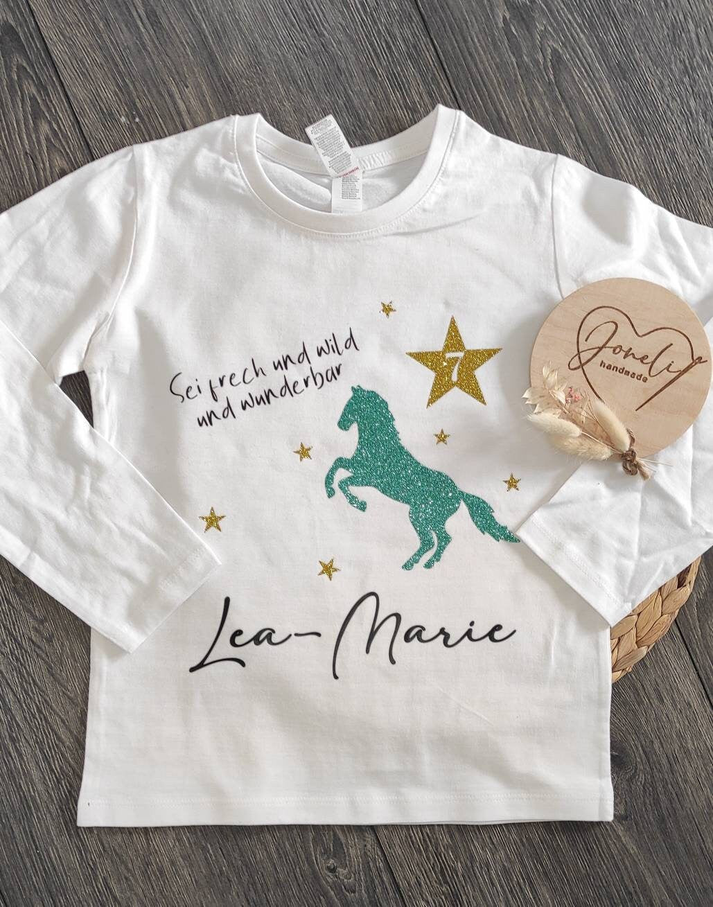 Geburtstagsshirt langarm für Mädchen