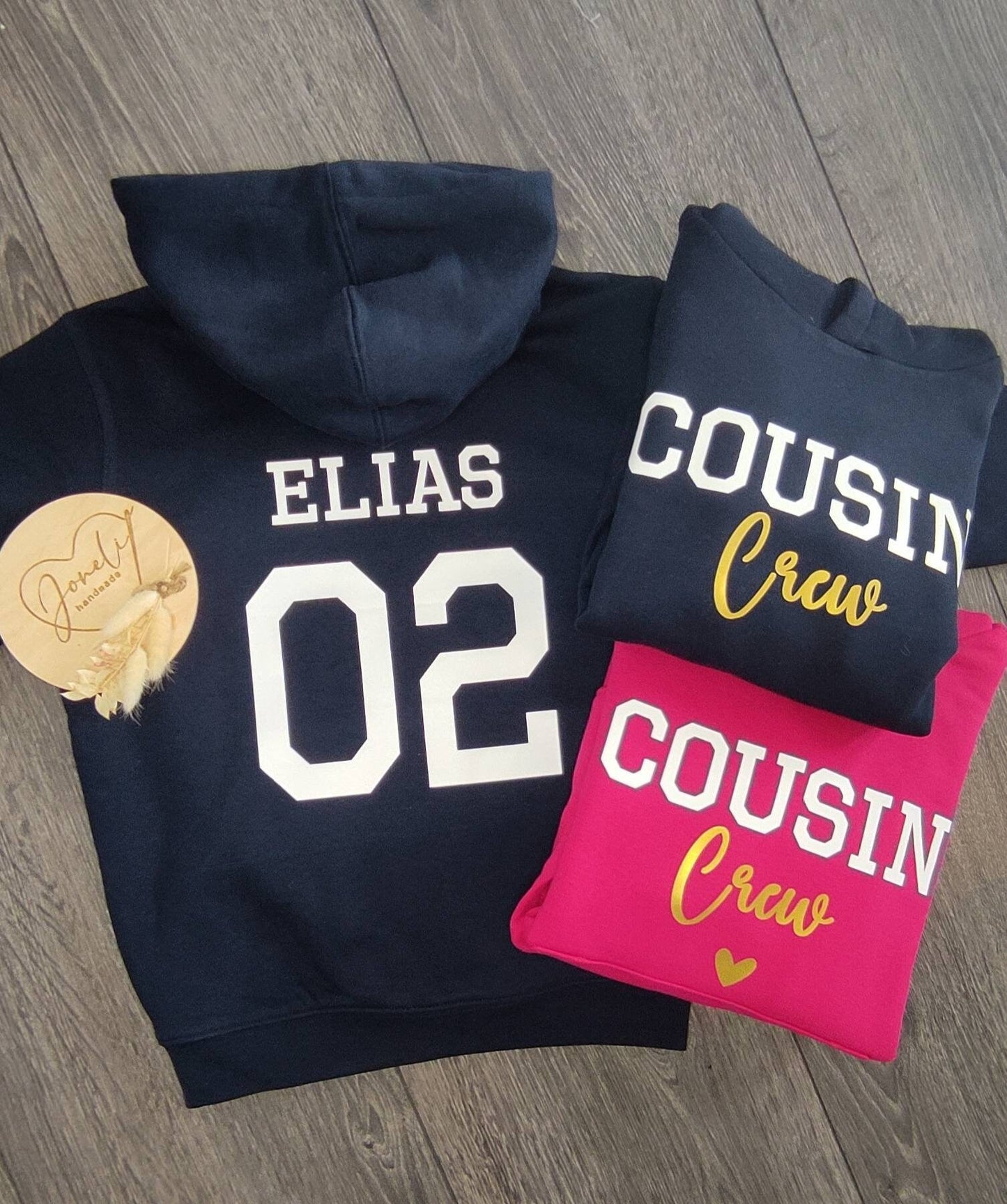Cousin Crew Hoodie für Jungs und Mädchen