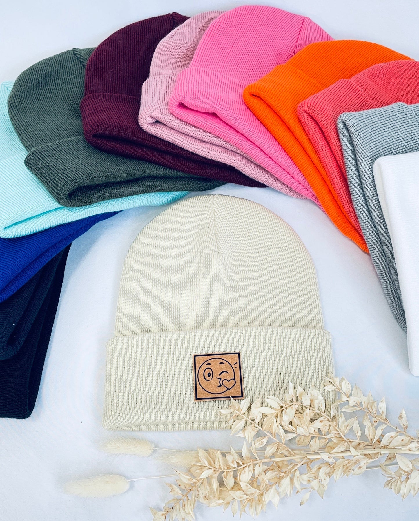 Hipster Beanie Unisex/Smiley/ JGA / Festival/