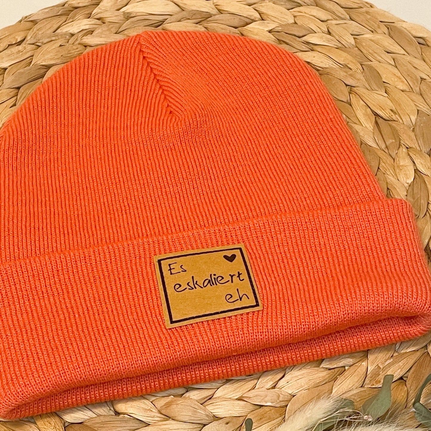 Hipster Beanie Unisex/ es eskaliert eh/ JGA / Festival/