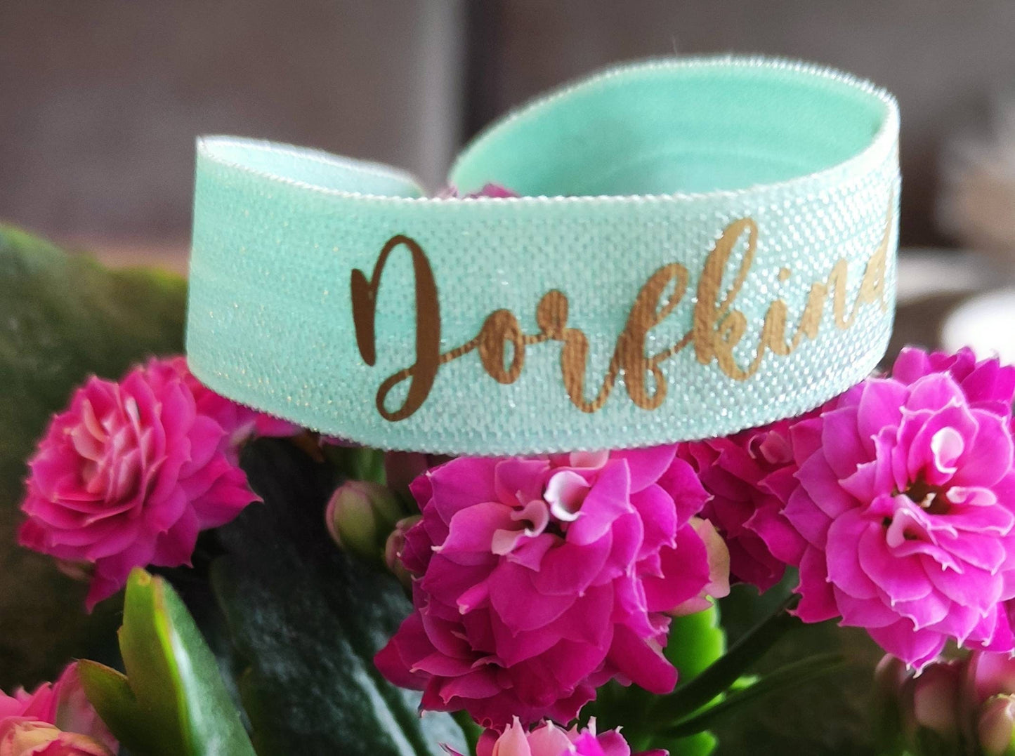 Elastisches Armband mit deinem Wunschaufdruck/ Gastgeschenk/Freundschaftsarmband/Junggesellinnenabschied