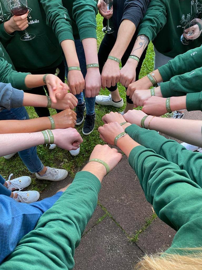 Elastisches Armband mit deinem Wunschaufdruck/ Gastgeschenk/Freundschaftsarmband/Junggesellinnenabschied
