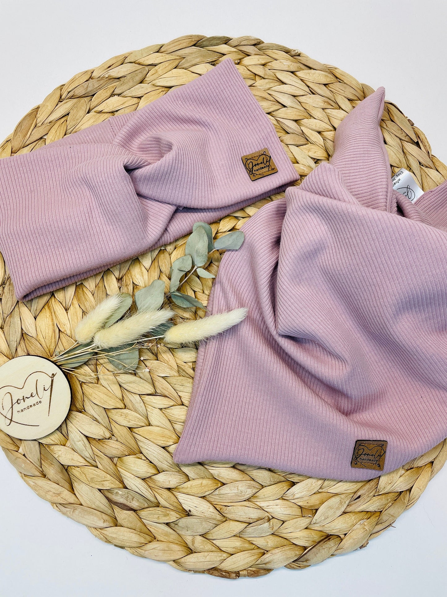 Leo Stirnband mit Knotendetail für Kinder und Frauen in tollen Farben aus Rip Jersey