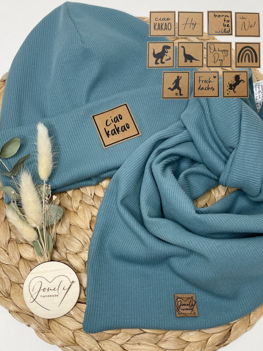 Hipster Beanie / Mütze/ Dreieckstuch/ mit Liebe genähte und personalisierte Hipster Beanie für Kinder und Erwachsene/ individuelle Patches