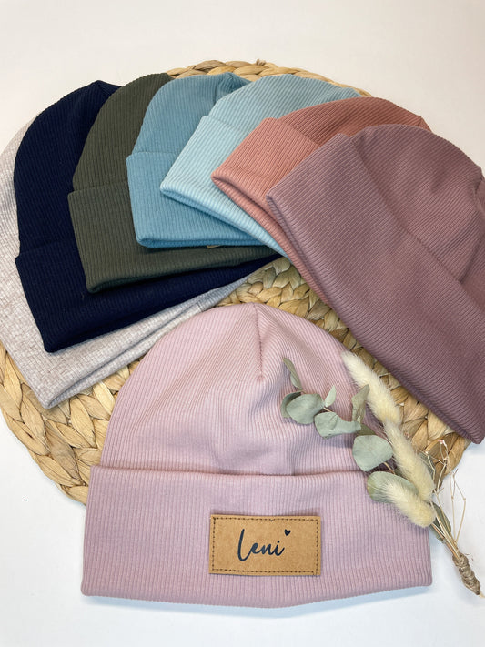 Personalisierte Hipster Beanie Name/ Mütze/ Dreieckstuch/ mit Liebe genähte und personalisierte Hipster Beanie für Kinder und Erwachsene