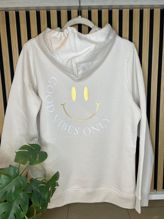 Good Vibes Only - kuscheliger Hoodie in verschiedenen Farben