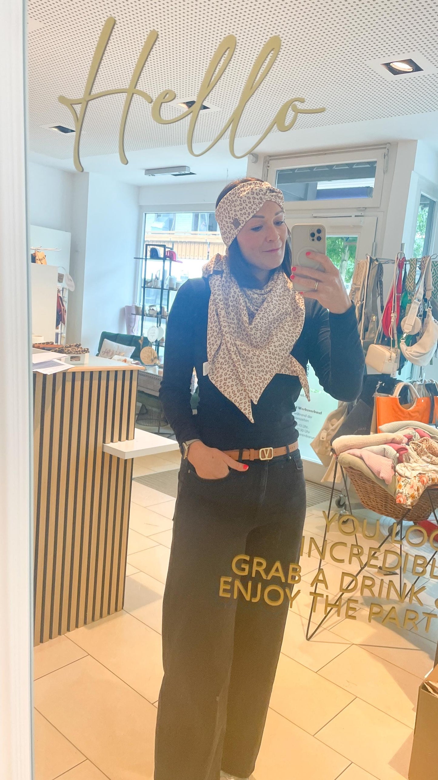 Leo Stirnband mit Knotendetail für Kinder und Frauen in tollen Farben aus Rip Jersey