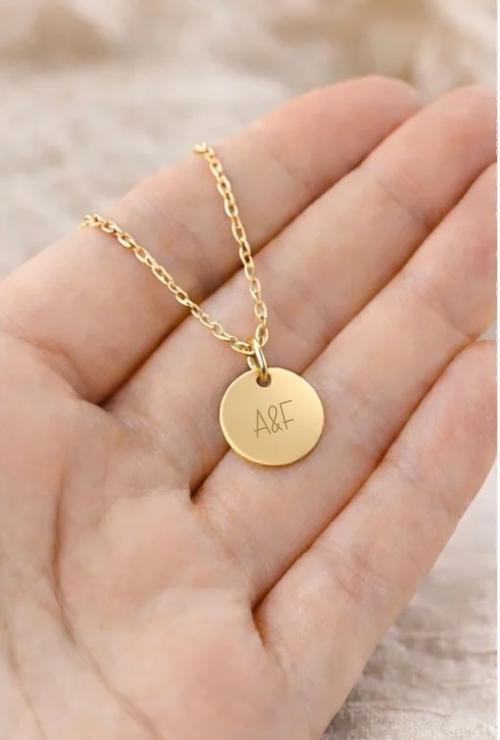 Halskette mit deiner Wunschgravur für deine Tochter, Mama, Frau oder Freundin