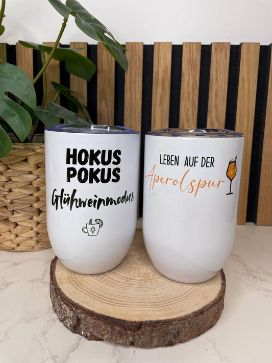 Thermobecher, Auslaufsicher für JGA, Weihnachtsmarkt oder Fasching