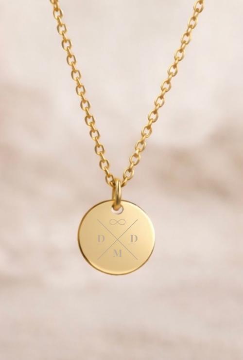 Halskette mit deiner Wunschgravur für deine Tochter, Mama, Frau oder Freundin