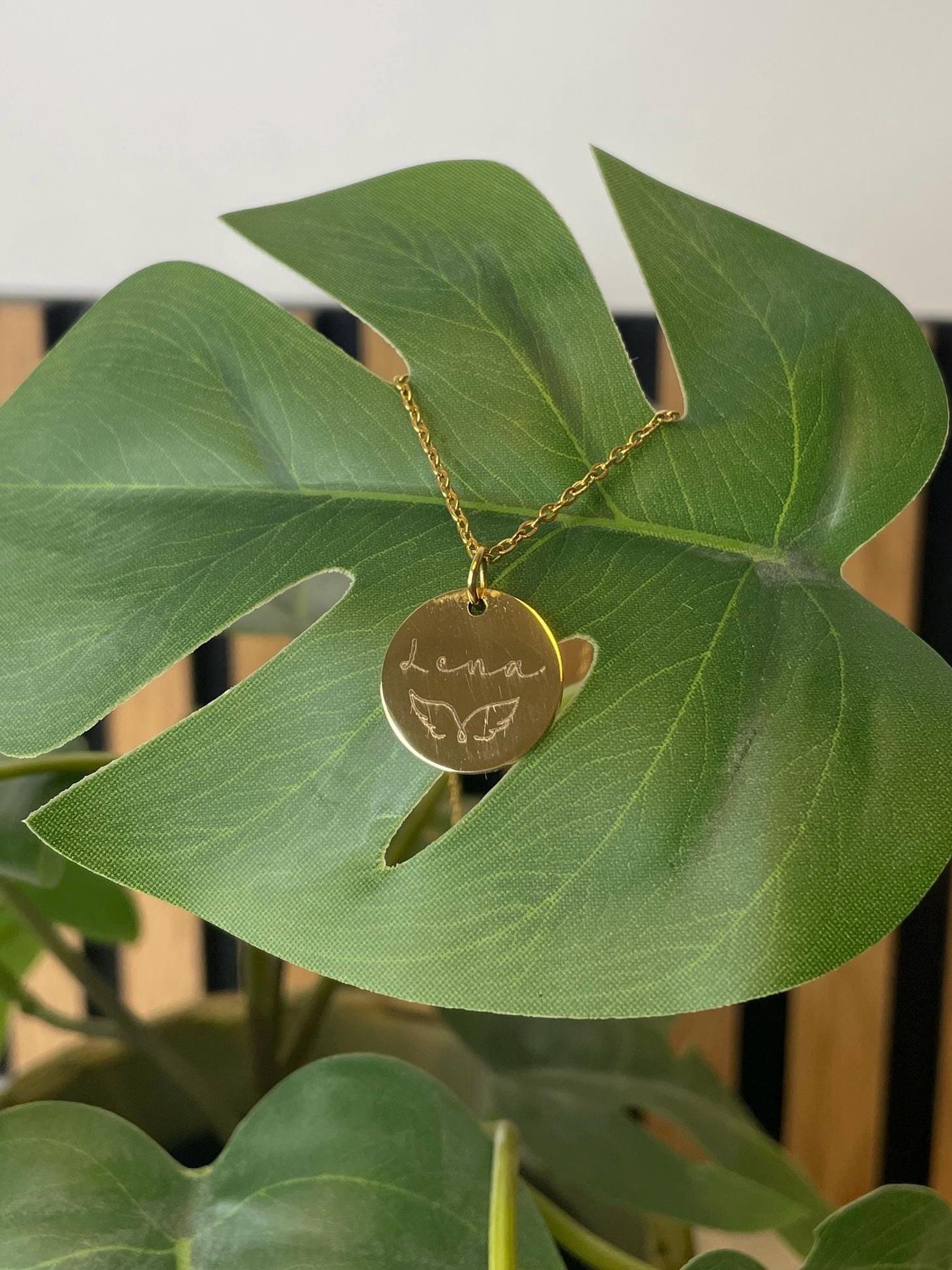 Halskette mit deiner Wunschgravur für deine Tochter, Mama, Frau oder Freundin