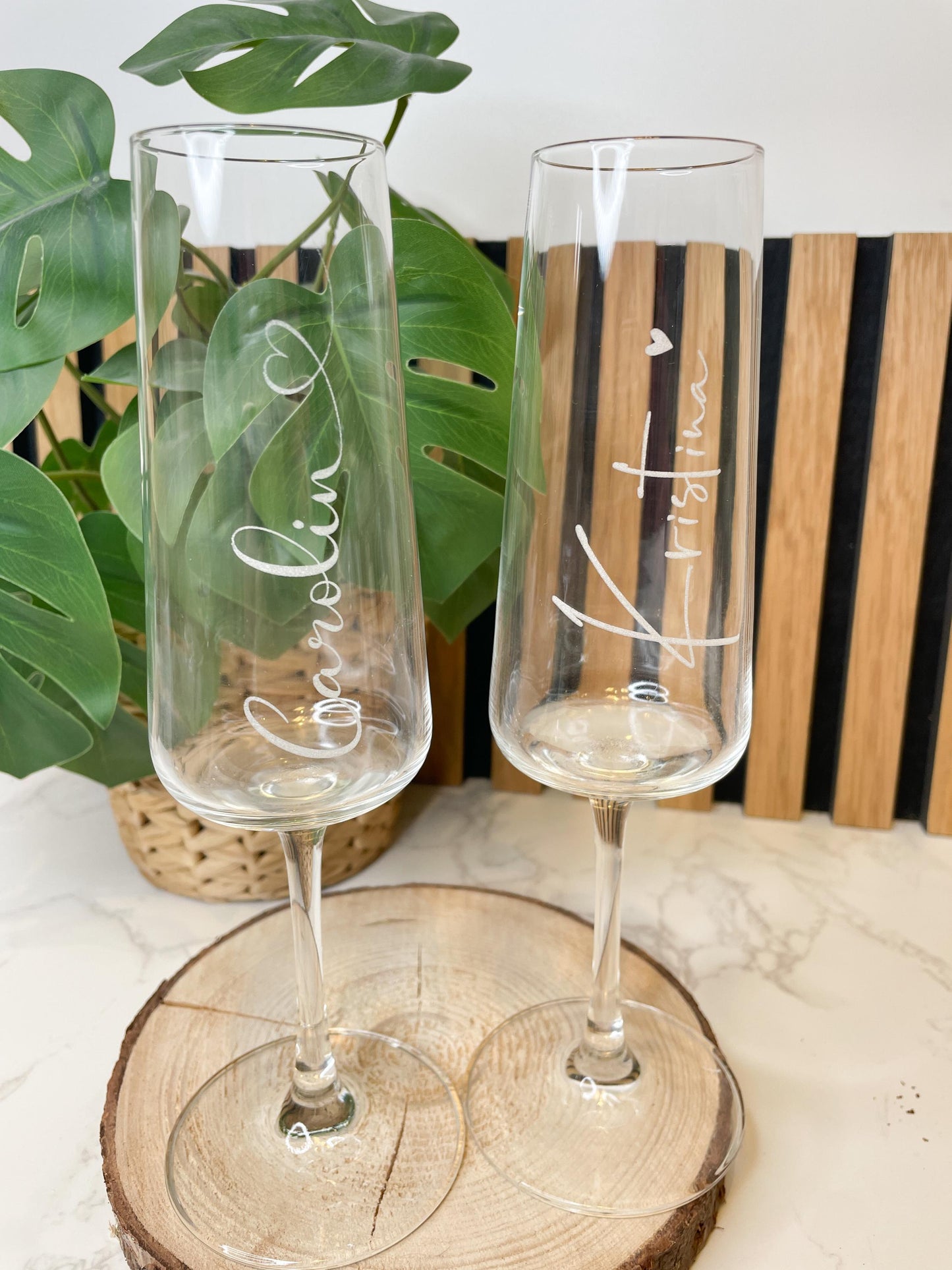 Personalisierte Sektgläser mit Namensgravur – Zeitlos & individuell | Lasergravur