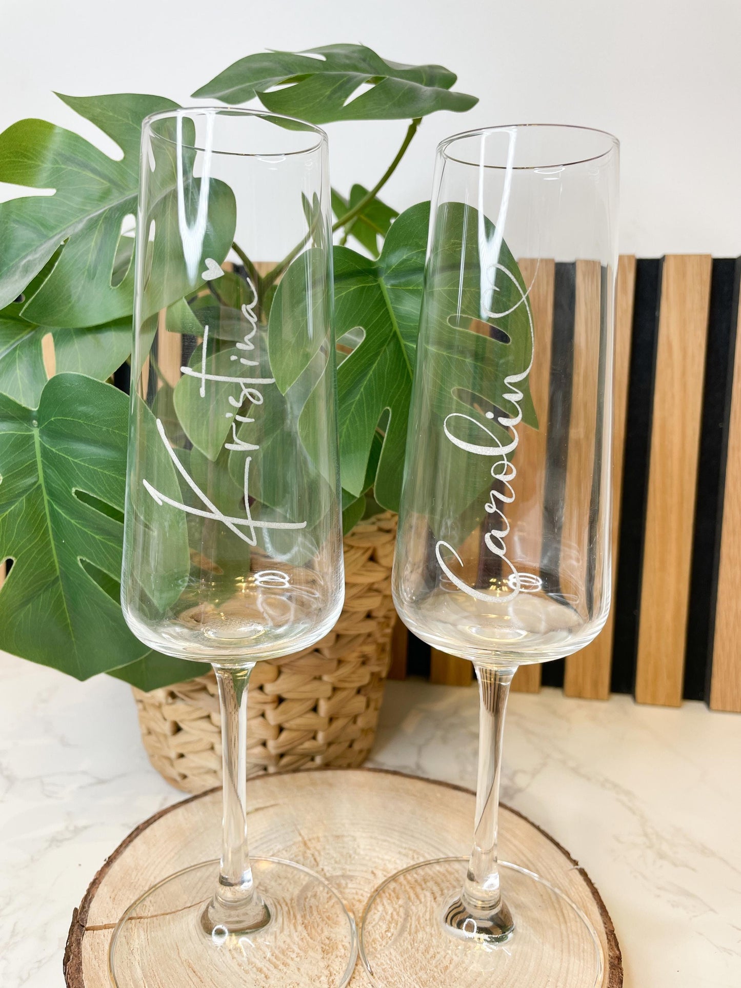 Personalisierte Sektgläser mit Namensgravur – Zeitlos & individuell | Lasergravur