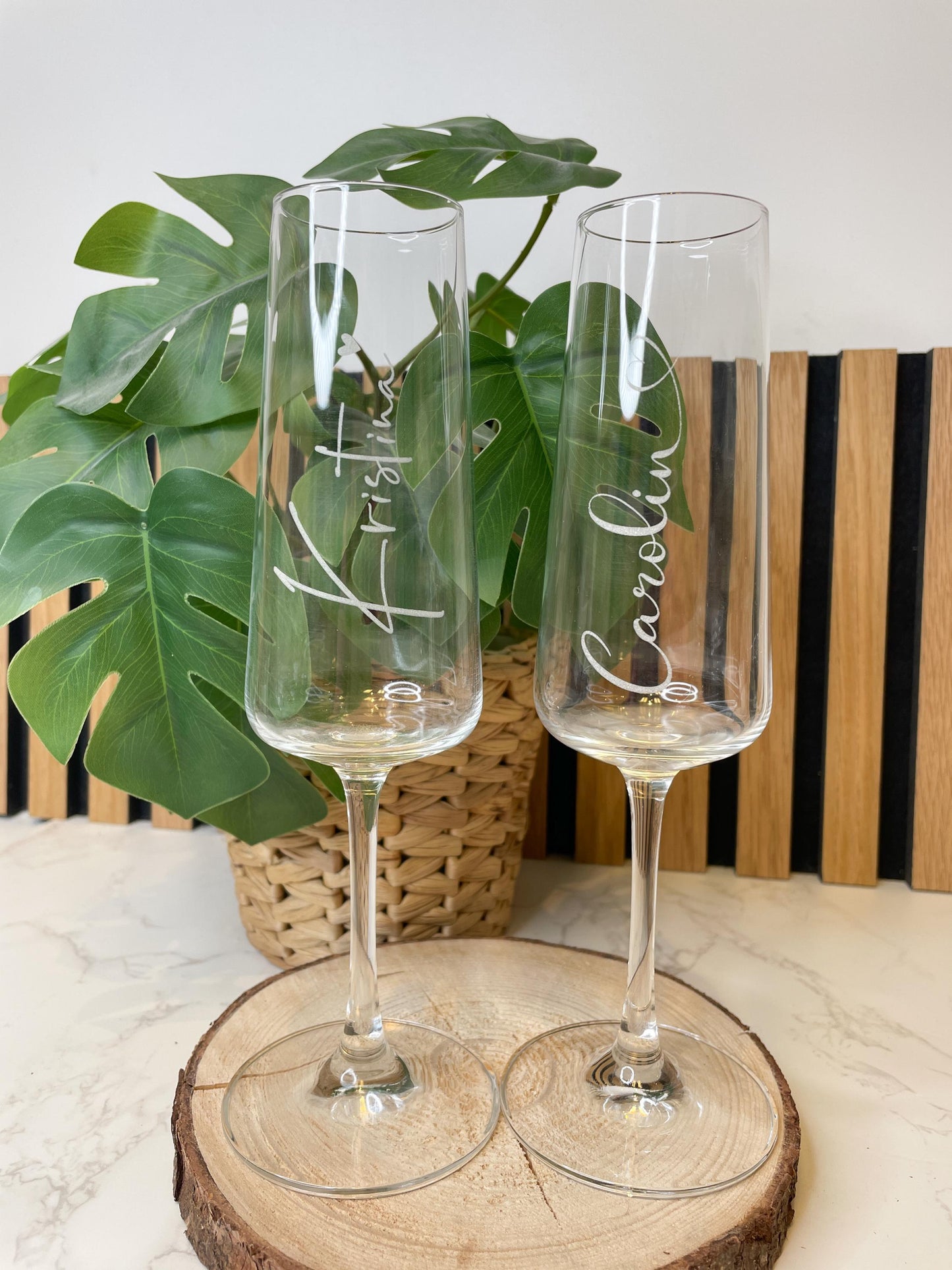 Personalisierte Sektgläser mit Namensgravur – Zeitlos & individuell | Lasergravur