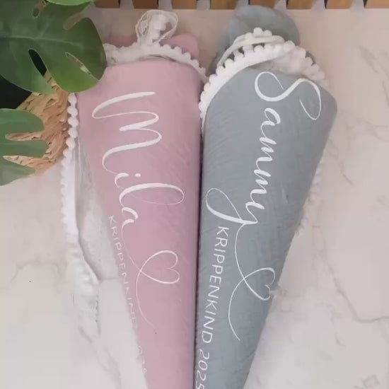 Personalisierte Kitatüte, kleine Schultüte für den Kitastart