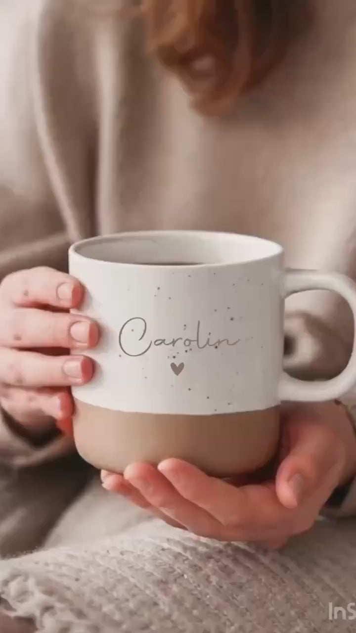 Lehrer/in mit Herz Becher/Tasse Geschenk Lehrerin zum Abschied