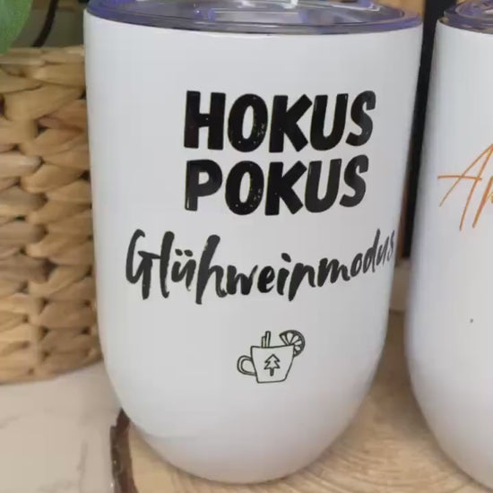 Thermobecher, Auslaufsicher für JGA, Weihnachtsmarkt oder Fasching