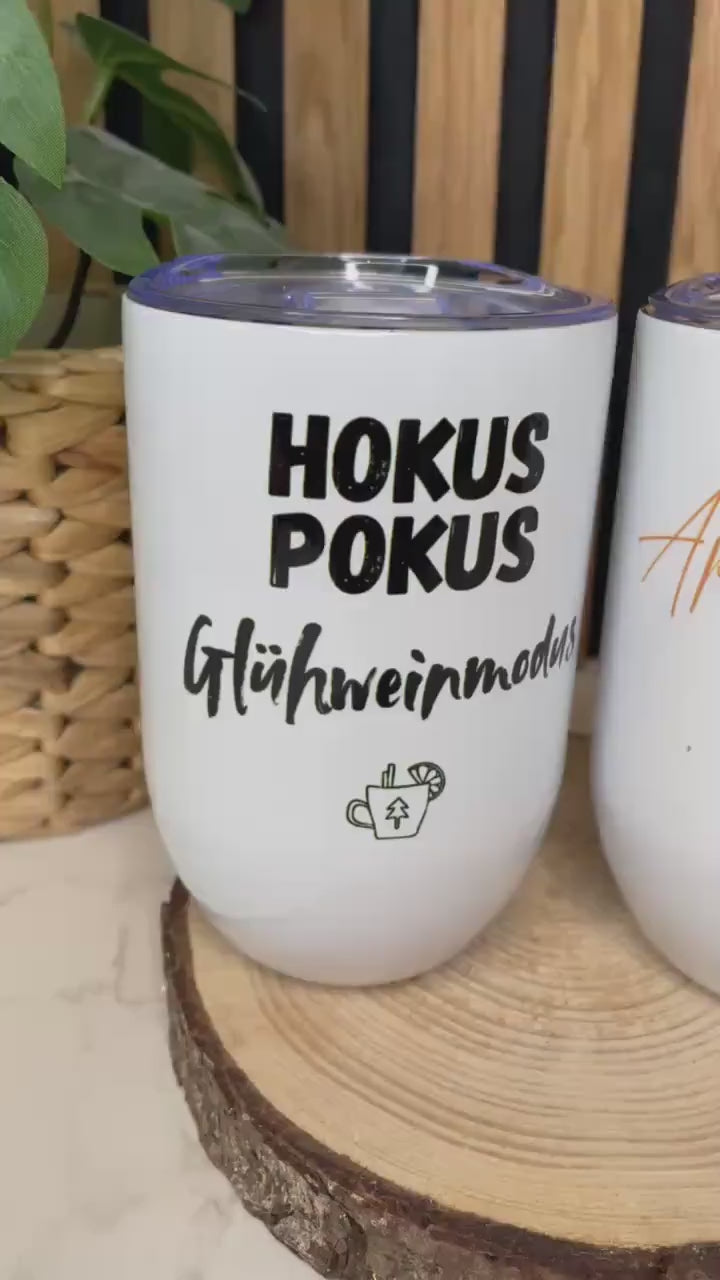 Thermobecher, Auslaufsicher für JGA, Weihnachtsmarkt oder Fasching