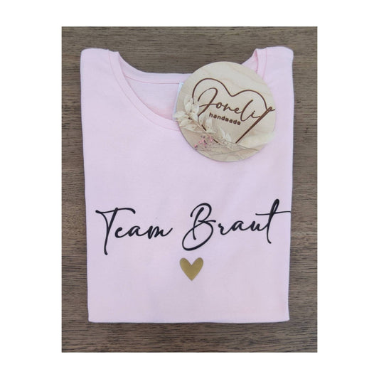 Team Bride, T-Shirt für euren Junggesellinnenabschied, Braut - Mengenrabatt